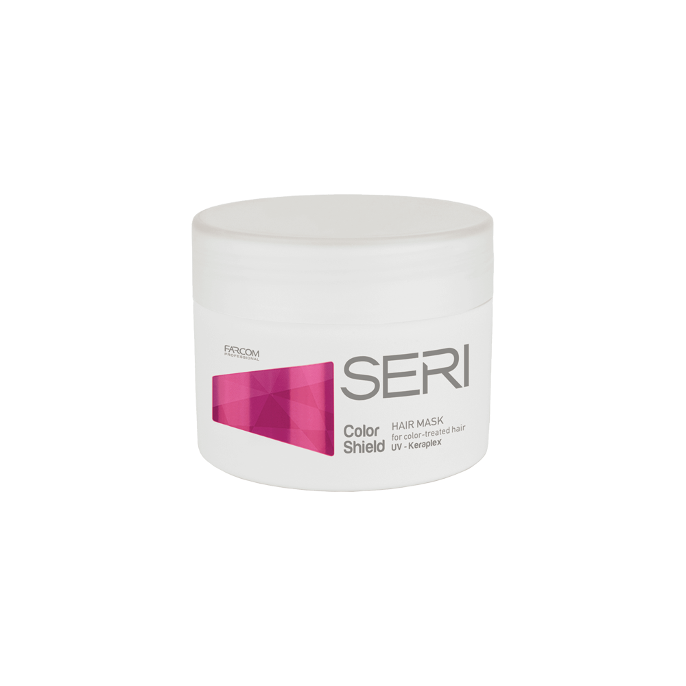 Farcom Seri Color Shield Hair Mask 300ml with Keratin and UV Protection for color-treated hair