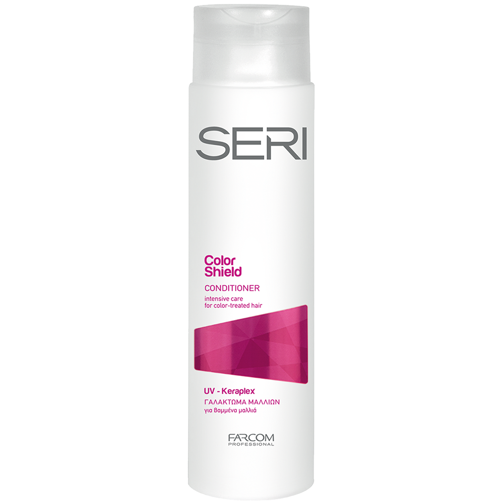 Farcom Seri Color Shield Conditioner 300ml with Keratin and UV protection for color-treated hair