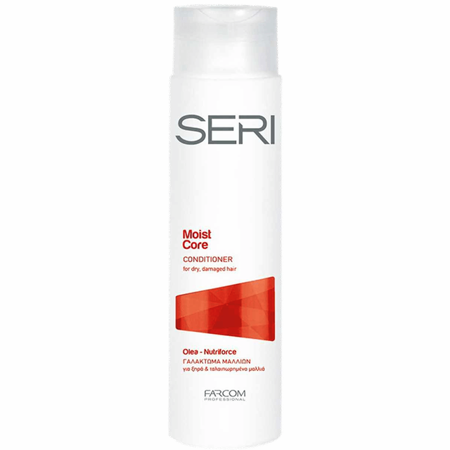 Farcom Seri Moist Core Conditioner 300ml for dry damaged hair with Argan Oil