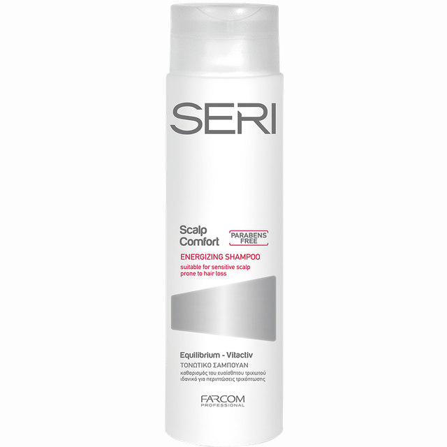 Farcom Seri Scalp Comfort Energizing Shampoo 300ml for sensitive scalp prone to hair loss