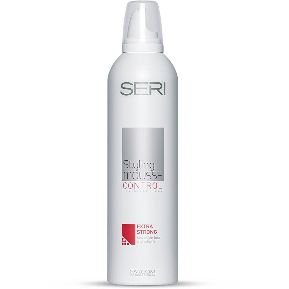 Farcom Seri Styling Mousse Extra Strong Hold for All Hair Types