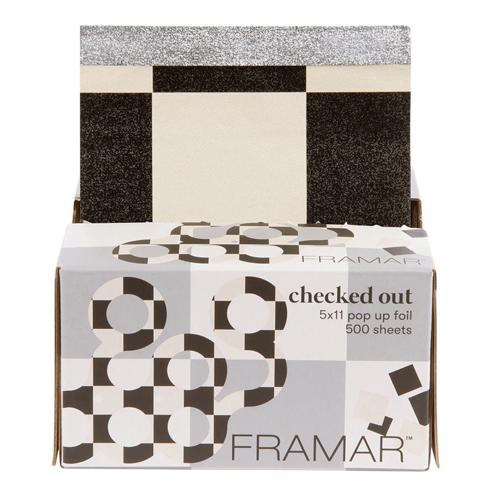 Framar Pop Up Foil Checked Out 127 x 279mm 500 Sheets