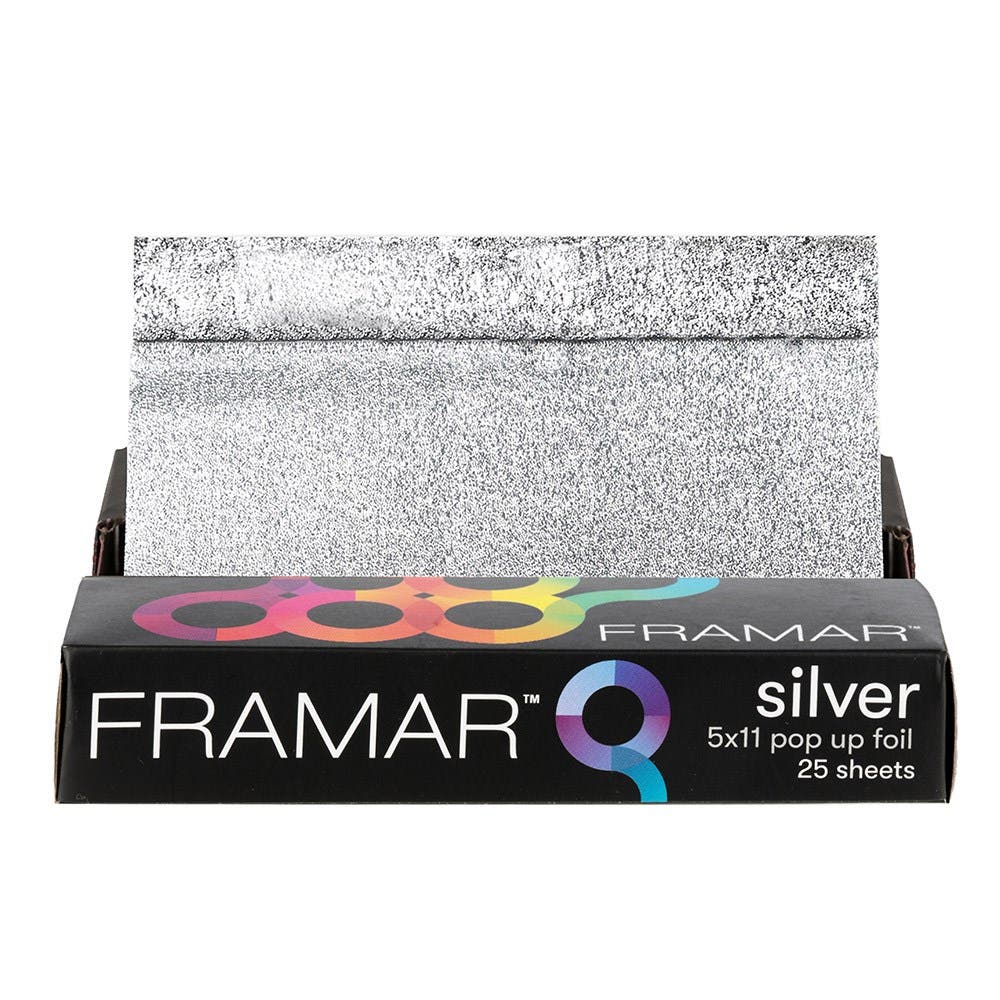 Framar Pop Ups Foil Silver 127 x 279mm 25 Sheets PU-25SIL