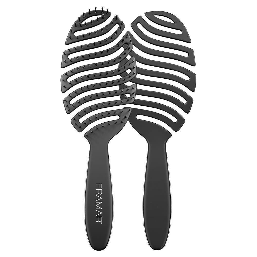 Framar Flex Hair Brush - Black