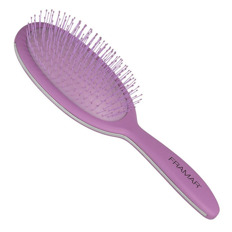 Framar Detangler Hair Brush - Purple Reign