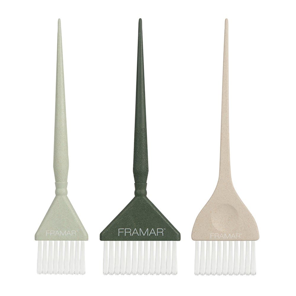 Framar Family Pack Colour Tint Brush Set 3pk - Sage Neutrals
