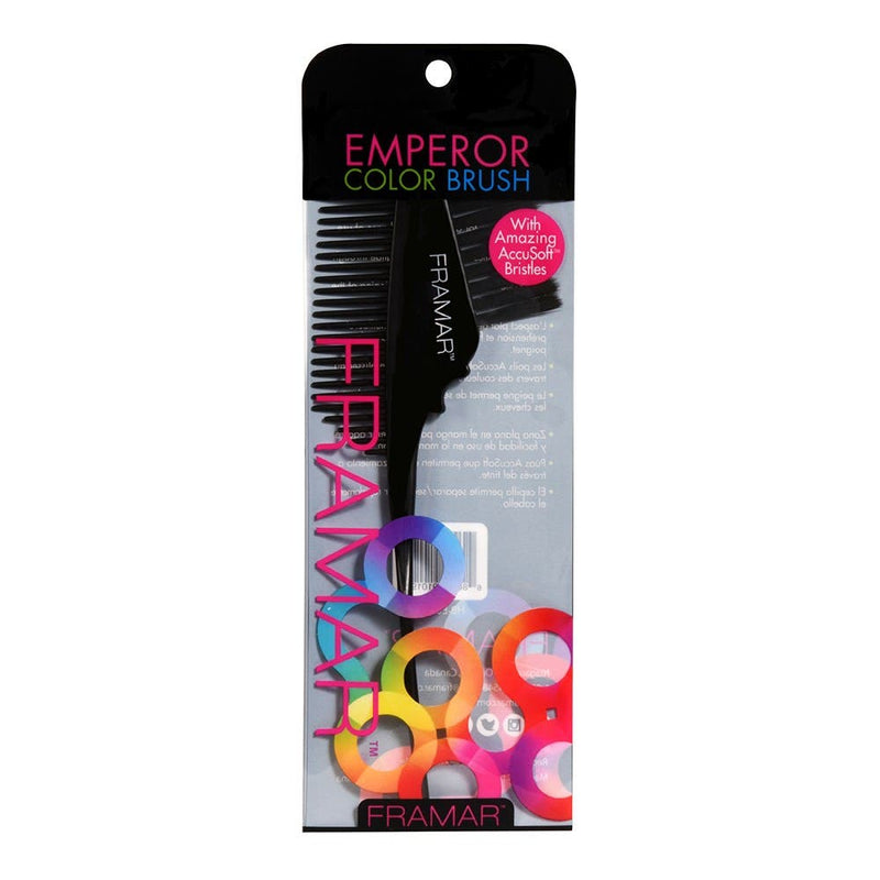Framar Emperor Colour Tint Brush 1pk - Black
