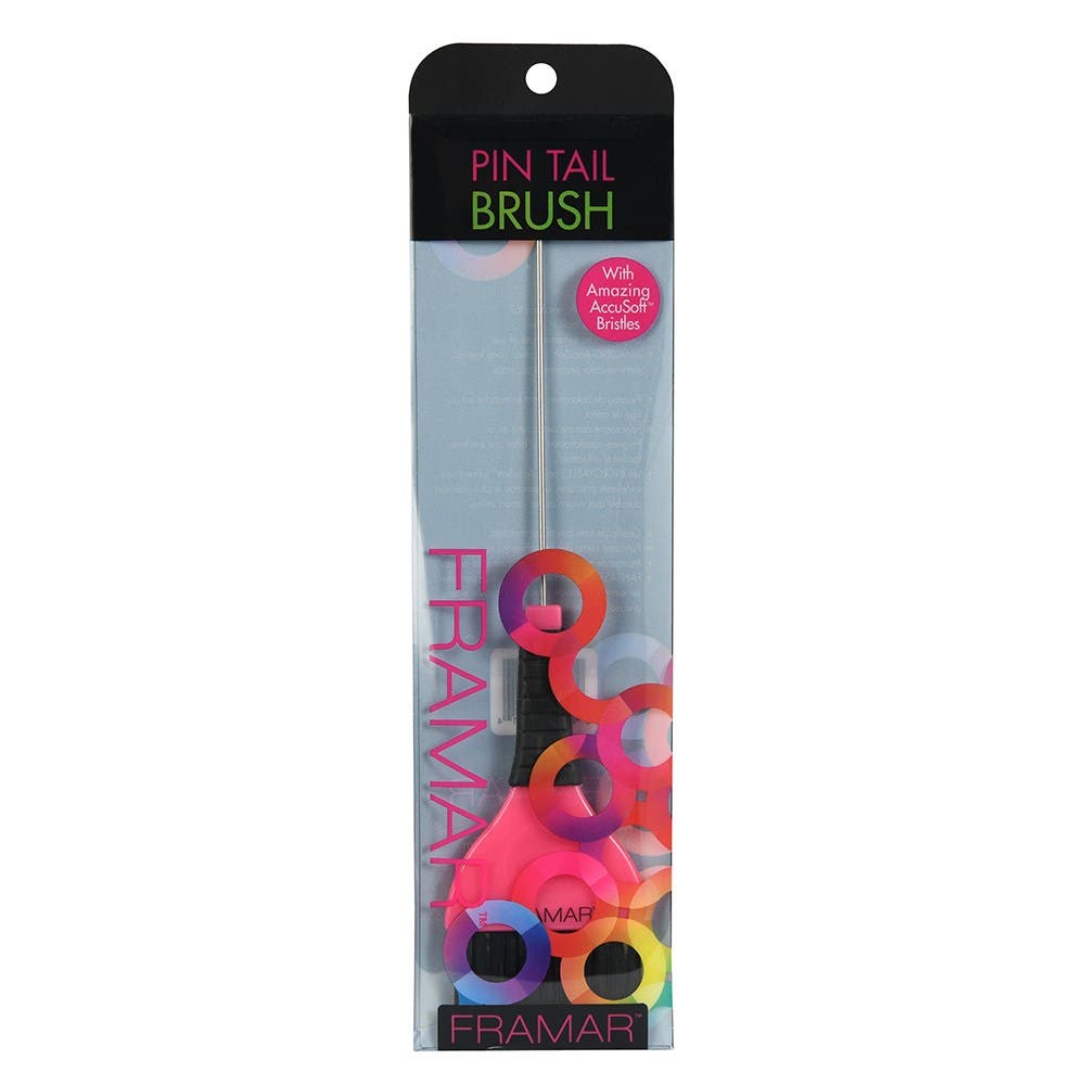 Framar Pin Tail Tint Brush 1pk - Pink