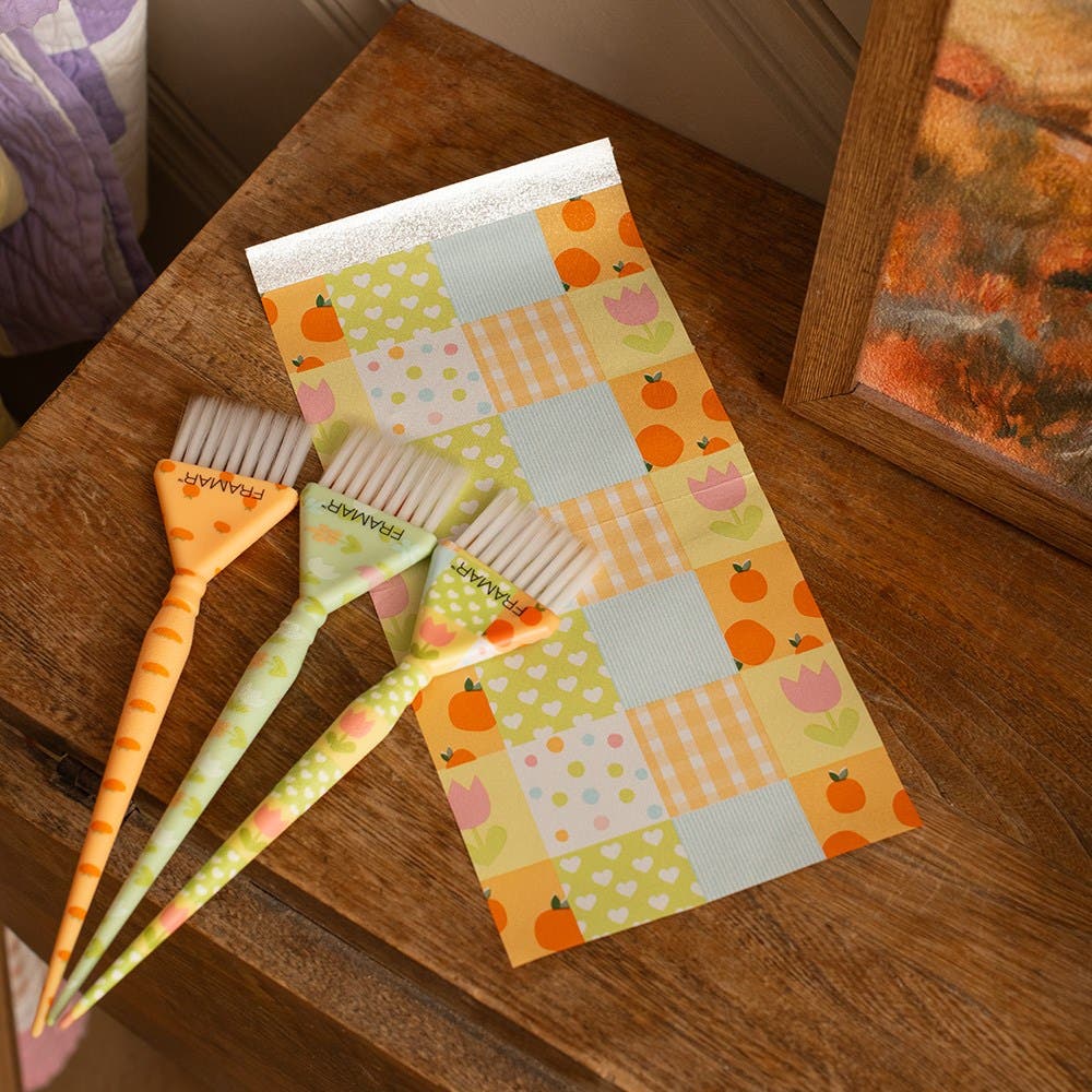 Framar Triple Threat Colour Tint Brush Set 3pk - Quilted