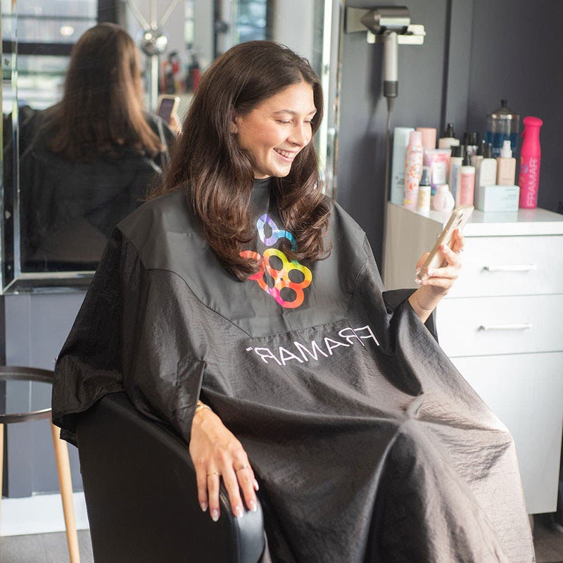 Framar Color Cover Colouring Cape - Black