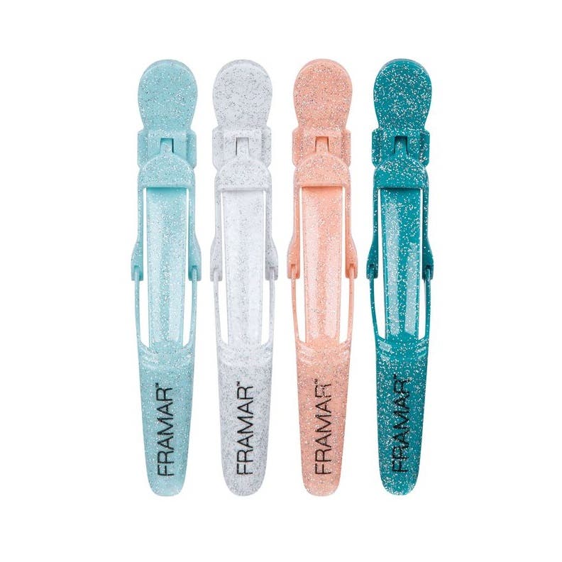 Framar Gator Grip Clips 4pk - Cookie Cutter Glitter