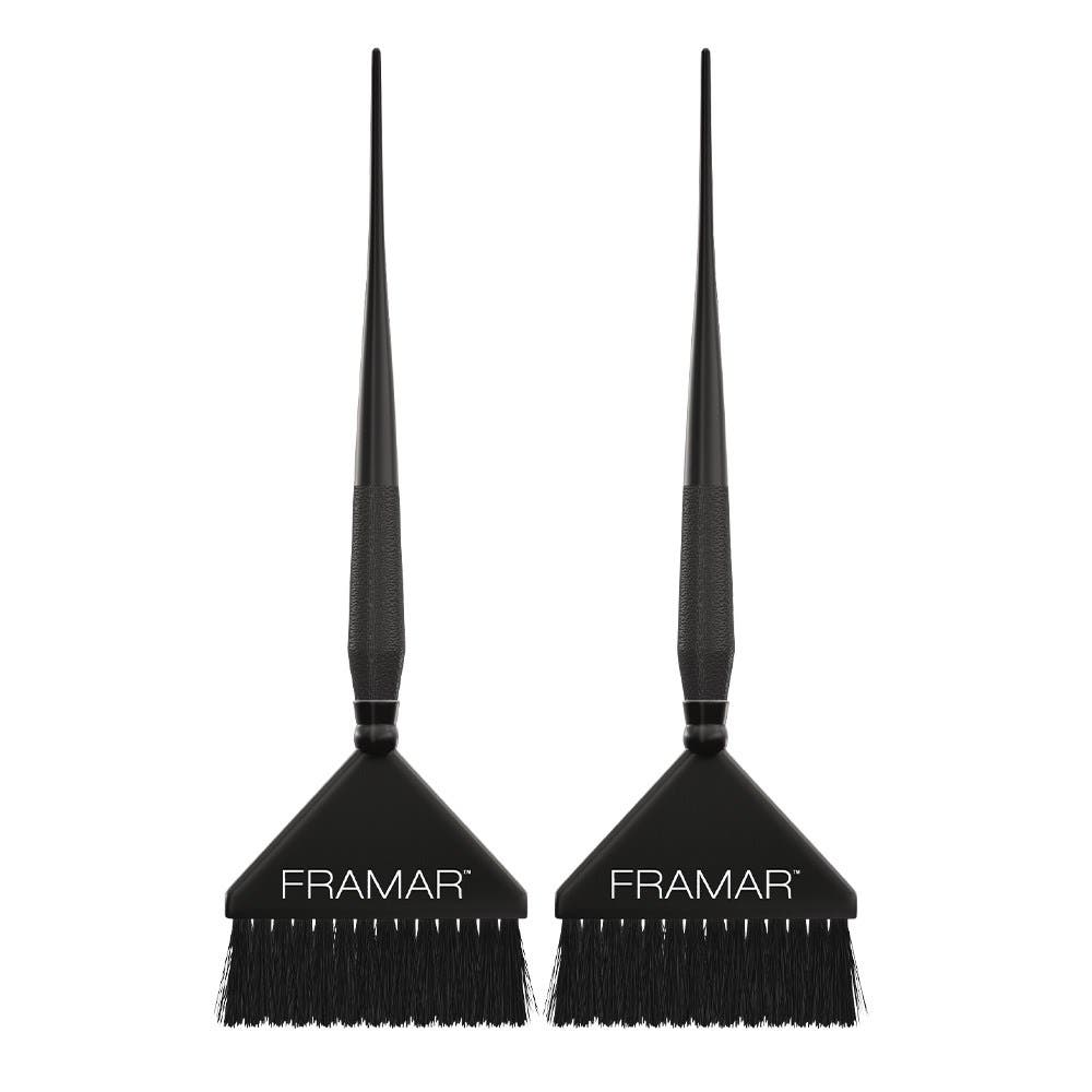 Framar Root Repair Root Touch Up Color Tint Brush 2pk - Black