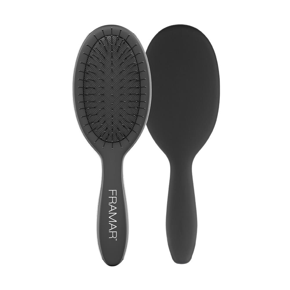 Framar Mini Detangler Hair Brush - Black