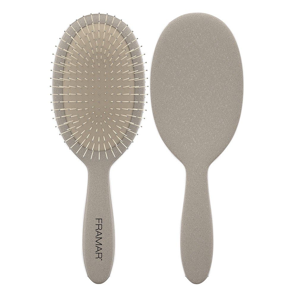 Framar Detangler Hair Brush Neutrals Sage - Birch