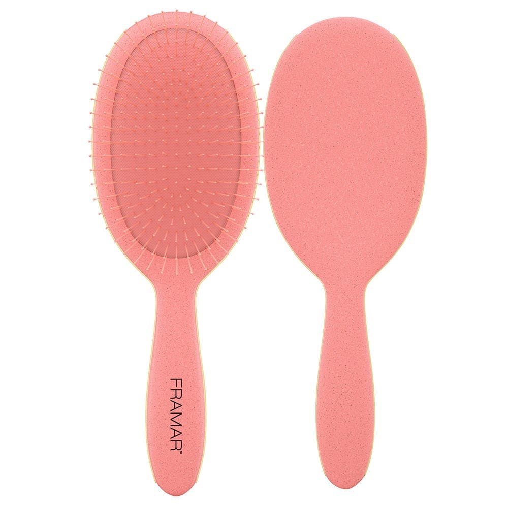 Framar Detangler Hair Brush Baecation - Coral