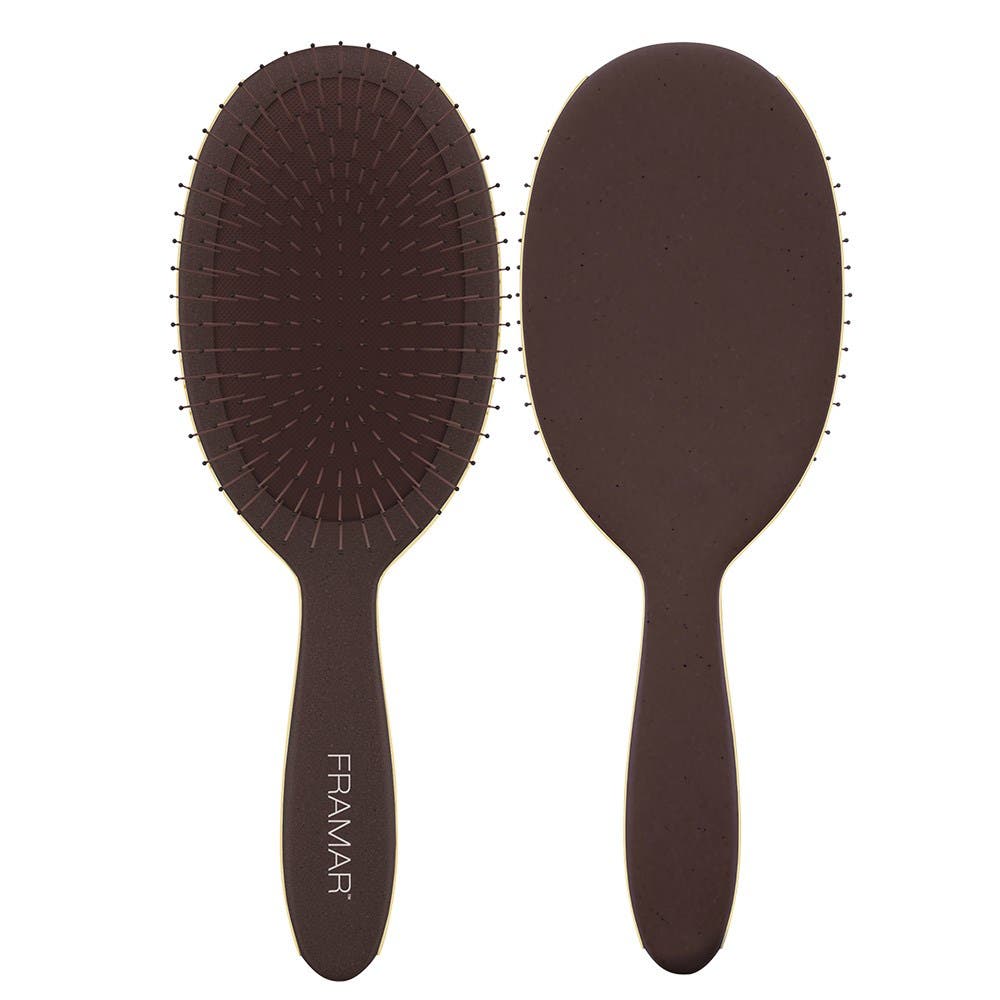 Framar Detangler Hair Brush Dark Academia - Mahogany