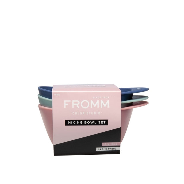 FROMM Small Colour Mixing Bowl 3PK set 300ml