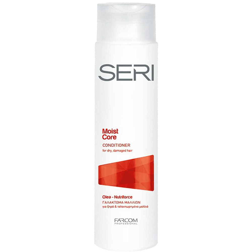Farcom Seri Moist Core Conditioner 300ml for dry damaged hair with Argan Oil
