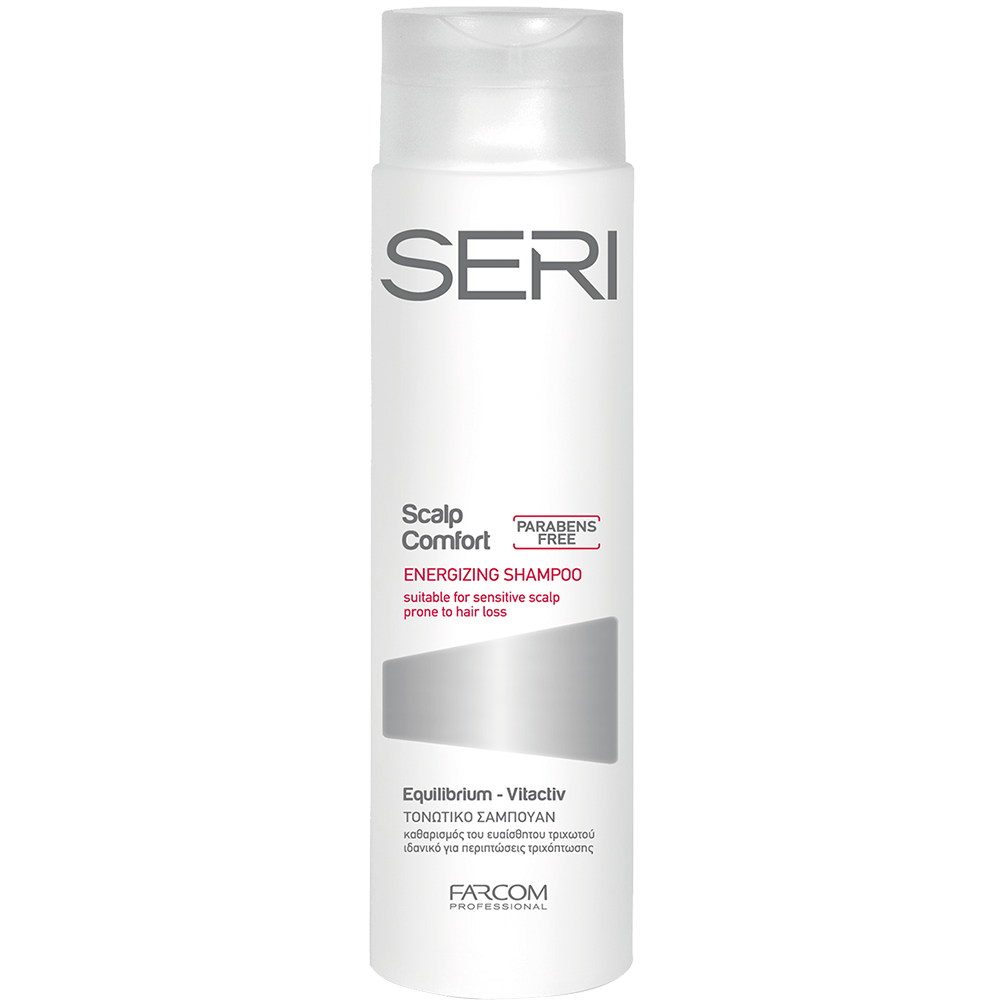 Farcom Seri Scalp Comfort Energizing Shampoo 300ml for sensitive scalp prone to hair loss