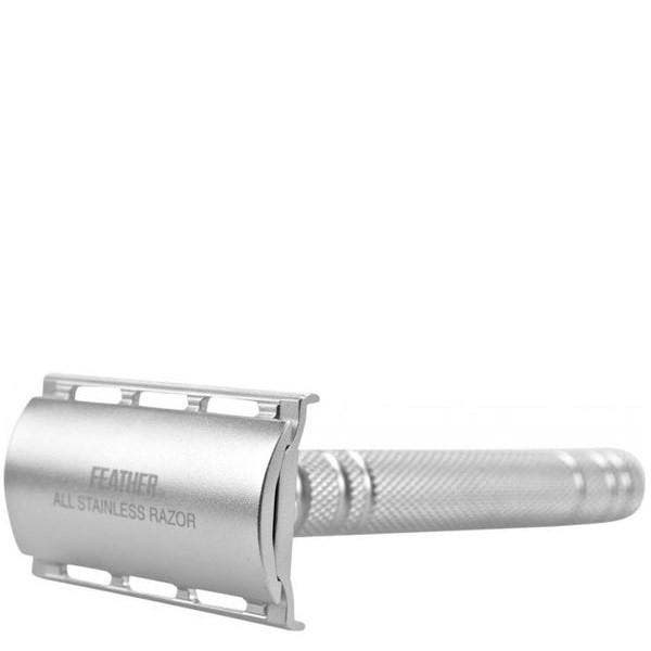 Feather AS-D2 Stainless Steel Safety Razor - Made in Japan