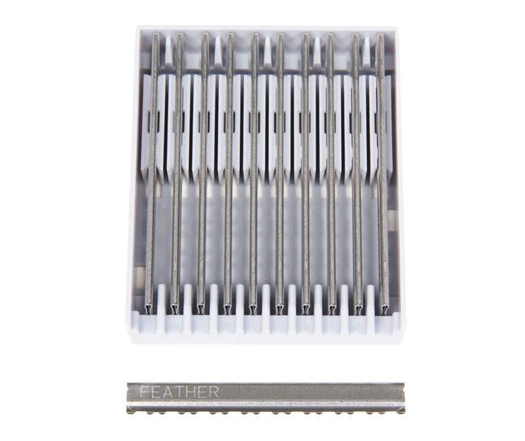 Feather Styling Razor Replacement 10 Texturizing Blades F1-20-106