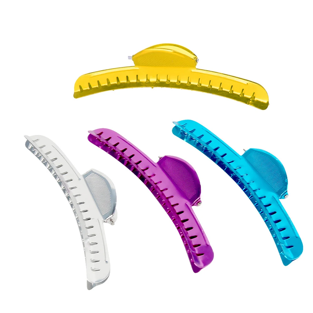 Vintage Aluminum Finger Wave Hair Clips Set, 6PCS