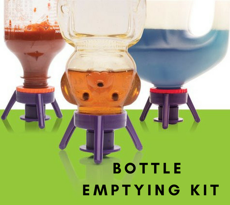 Flip-it Dispenser Cap System - Save Time & Save Money NO MORE WASTE
