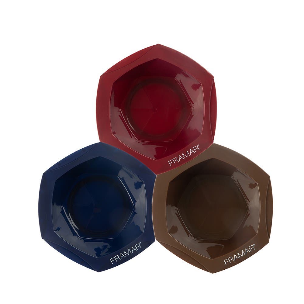 Framar Connect And Color Bowls 3pc - Dark Academia