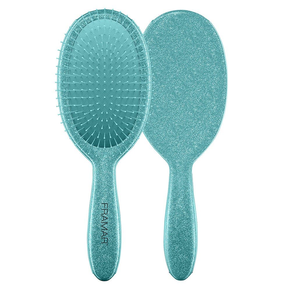 Framar Detangler Hair Brush Cookie Cutter - Frosting