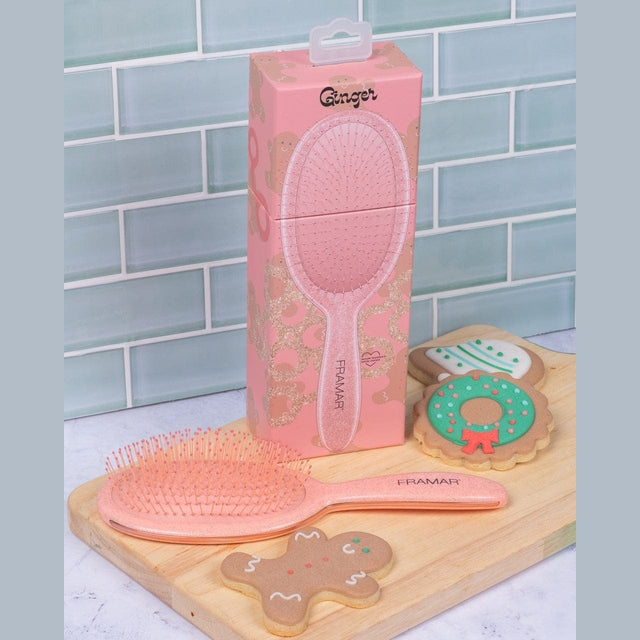 Framar Detangler Hair Brush Cookie Cutter - Ginger