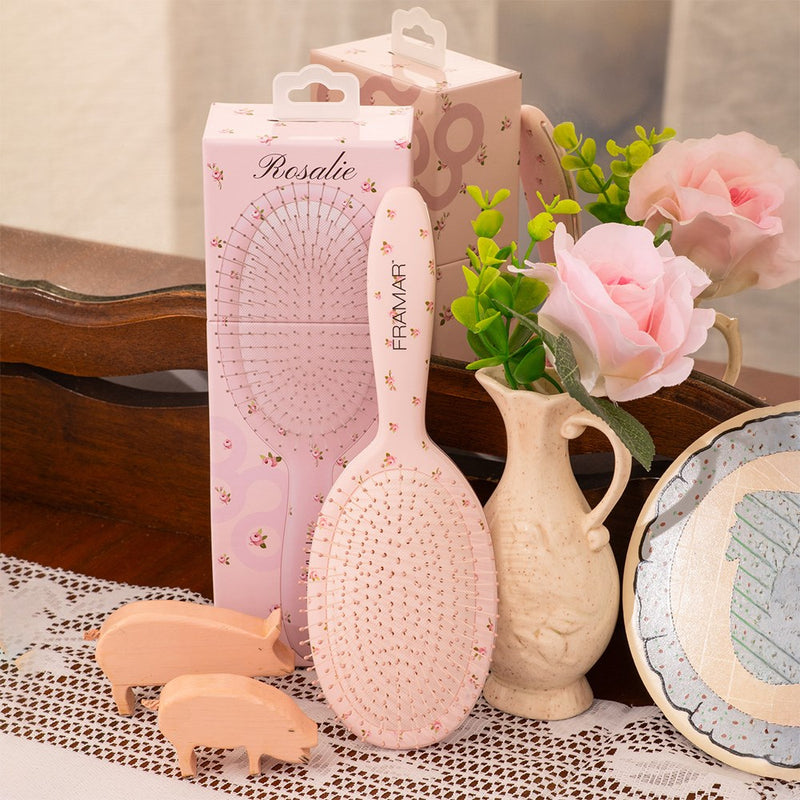 Framar Detangler Hair Brush Country Charm - Display 9pc