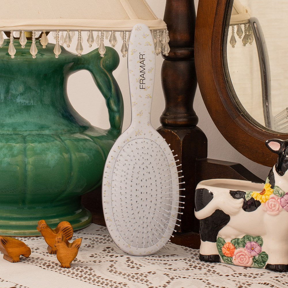 Framar Detangler Hair Brush Country Charm - Eleanor