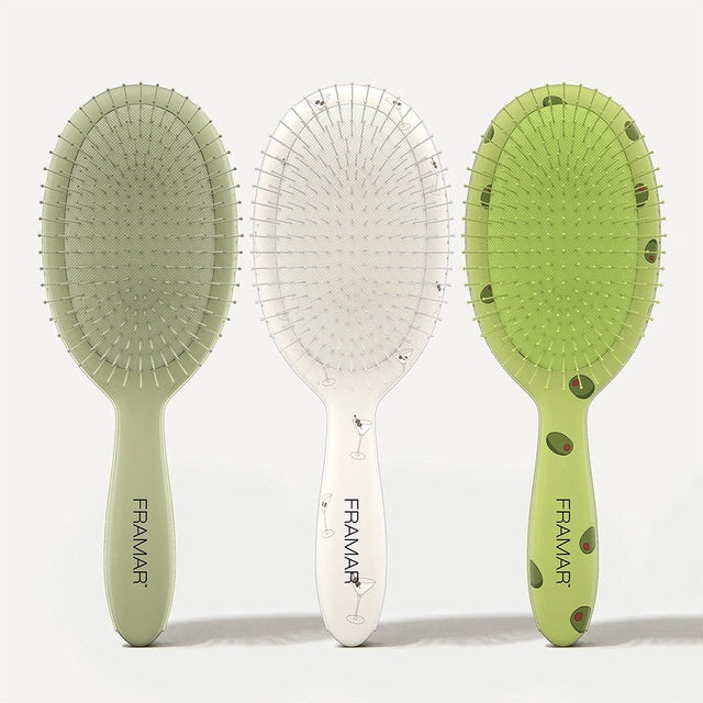 Framar Detangler Hair Brush Extra Dirty - Display 9pc