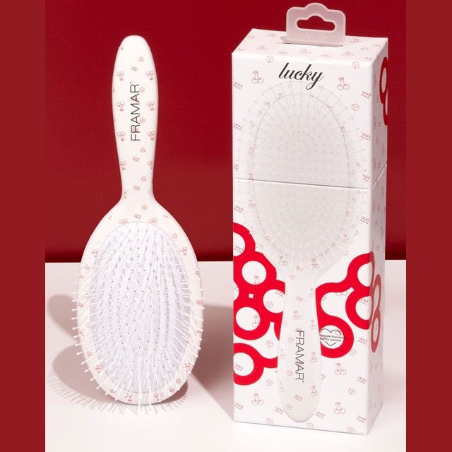 Framar Detangler Hair Brush Get Lucky - Lucky
