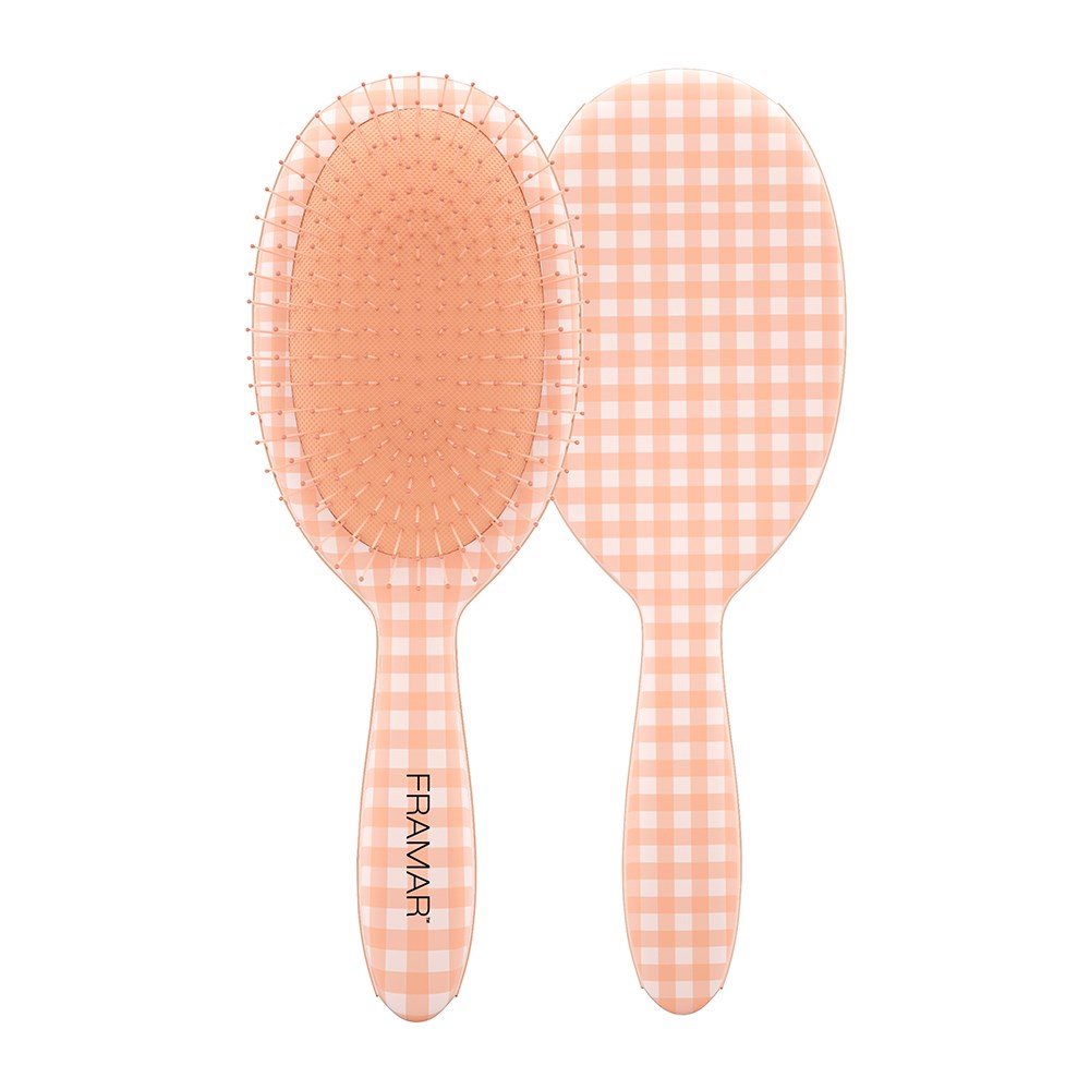 Framar Detangler Hair Brush Peach Please - Belle