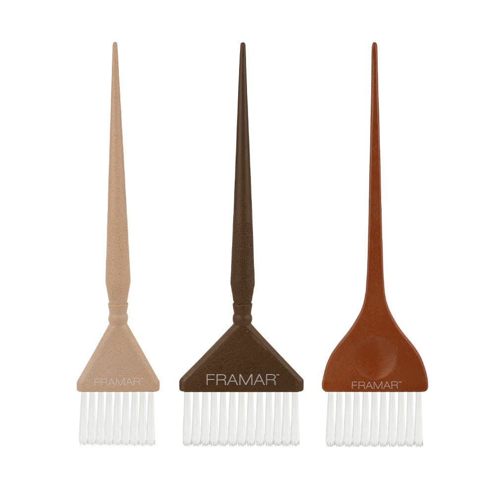 Framar Family Pack Colour Tint Brush Set 3pk - Terra