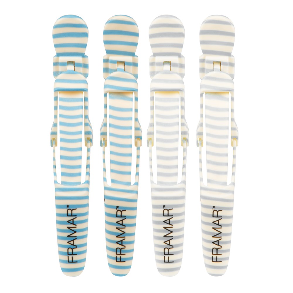 Framar Gator Grip Clips 4pk - Beach Bum