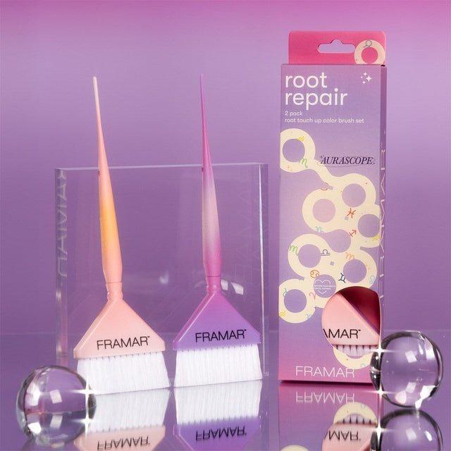 Framar Root Repair Root Touch Up Color Tint Brush 2pk - Aurascope