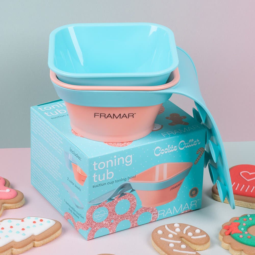 Framar Toning Tub, Suction Cup Toning Bowls - Cookie Cutter