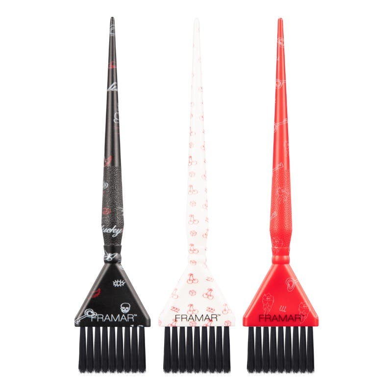 Framar Triple Threat Colour Tint Brush Set 3pk - Get Lucky