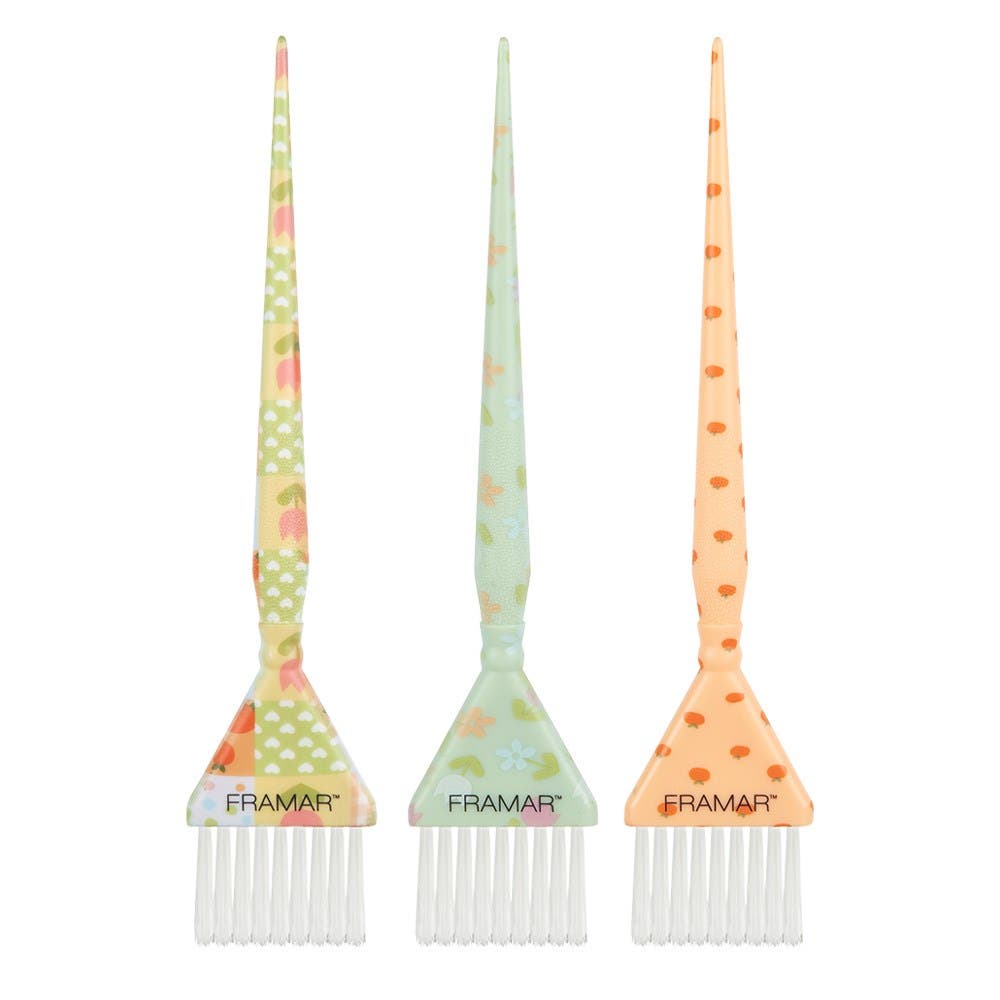 Framar Triple Threat Colour Tint Brush Set 3pk - Quilted