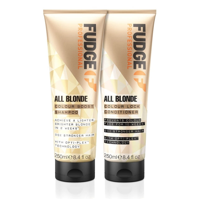 Fudge Blonde Colour Lock Shampoo & Conditioner Duo