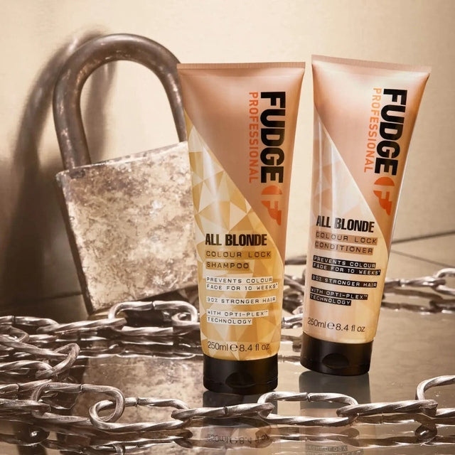 Fudge Blonde Colour Lock Shampoo & Conditioner Duo