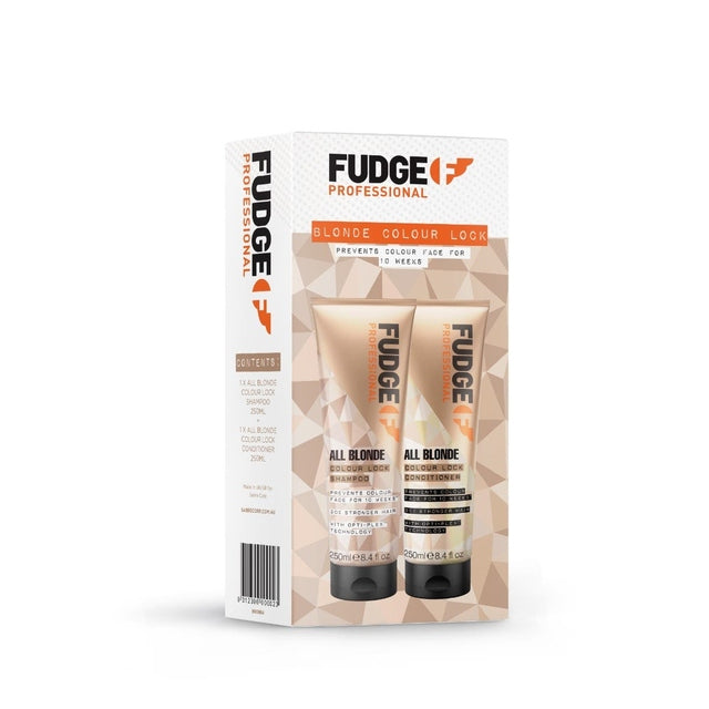Fudge Blonde Colour Lock Shampoo & Conditioner Duo