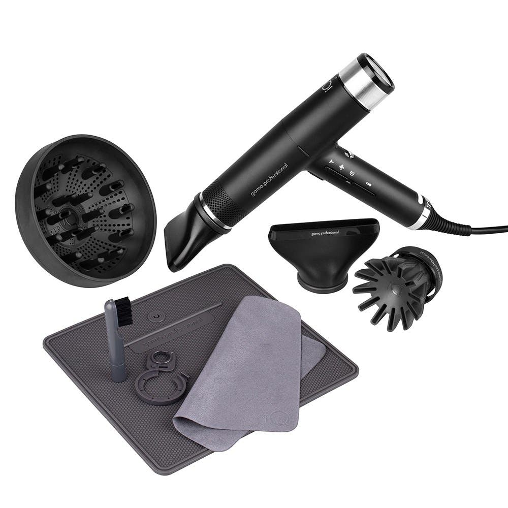 Gama Professional iQ2 Perfetto Intelligent Hair Dryer - Black