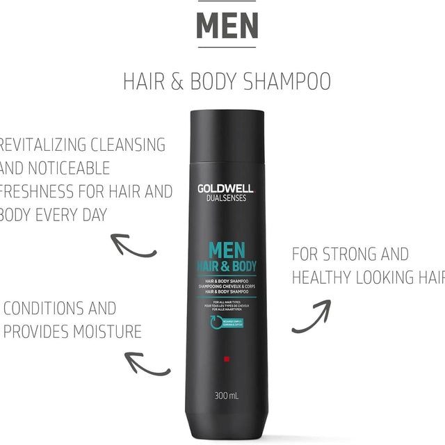 Goldwell Dualsenses Men Hair & Body Shampoo 300ml