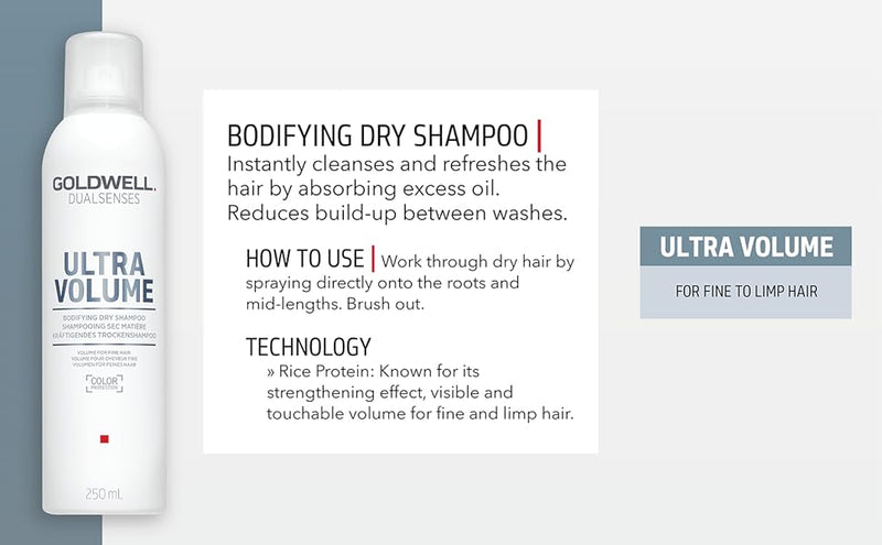 Goldwell Dualsenses Ultra Volume Bodifying Dry Shampoo 250ml