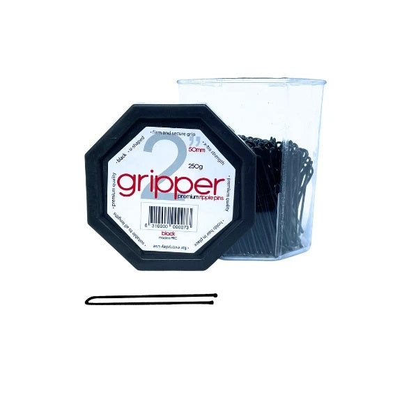 Gripper Premium Ripple Pins 2" 50mm 250g - Black