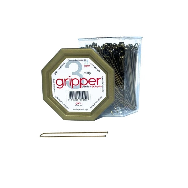 Gripper Premium Ripple Pins 3" 73mm 250g - Gold