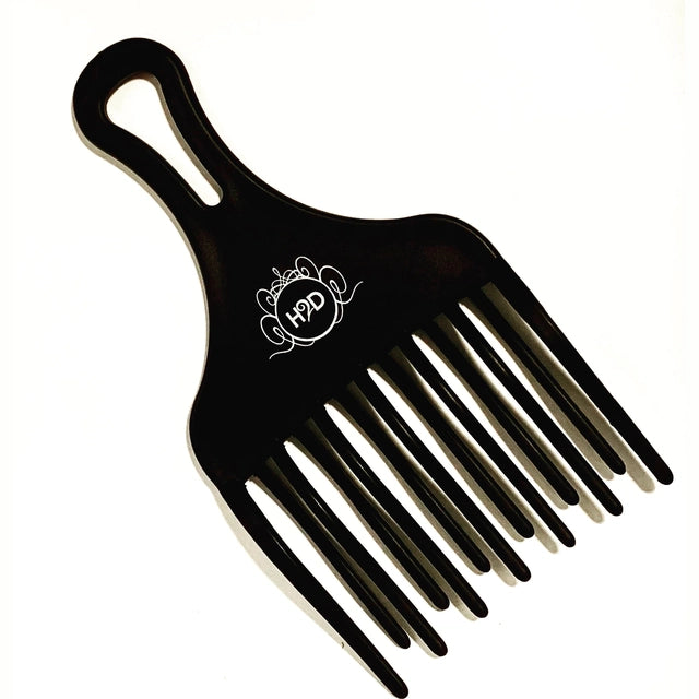 H2D Afro Comb Black